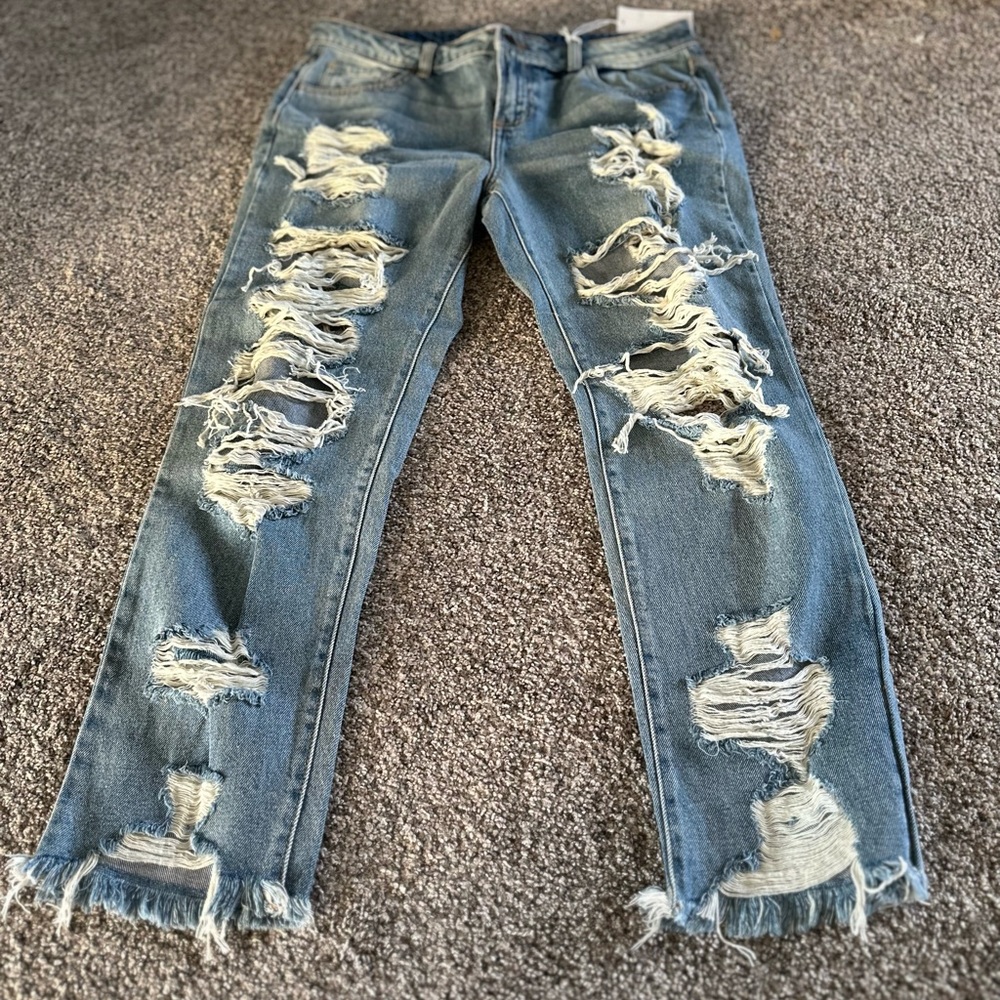 Cello Double Distressed Denim